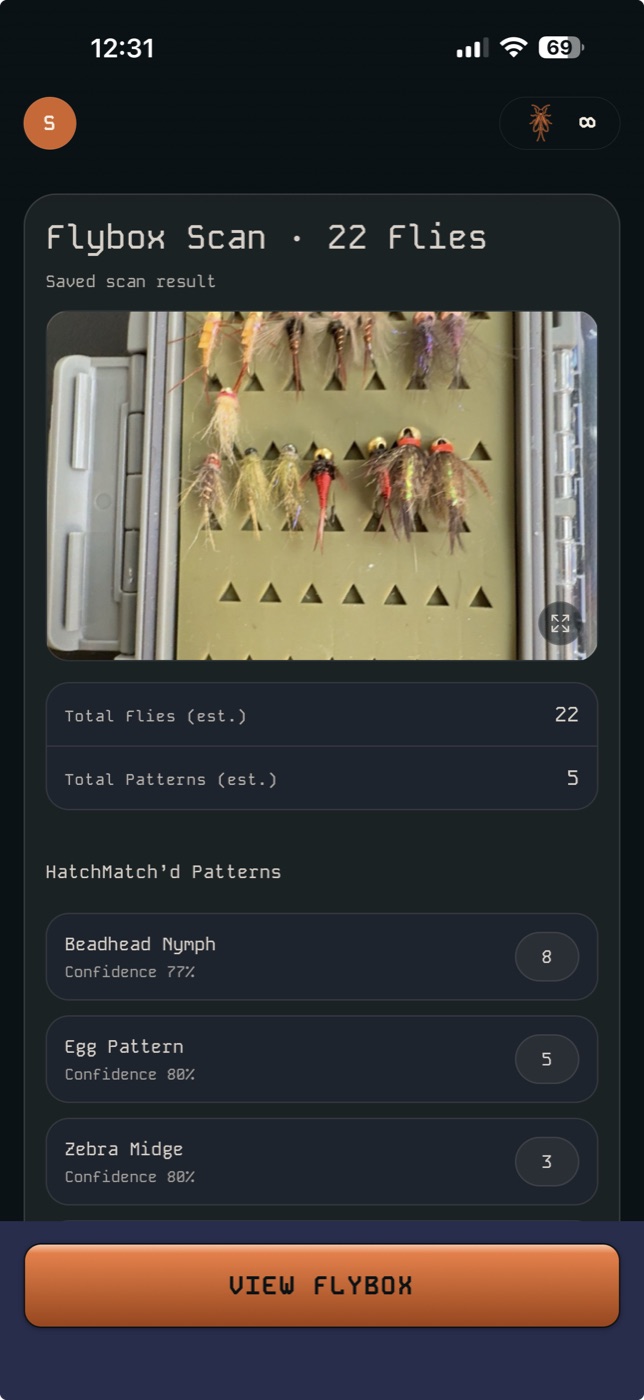 Flybox scan results